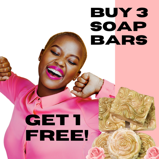 PINK CLAY BEAUTY BARS BUNDLE - BUY 3 GET 1 FREE